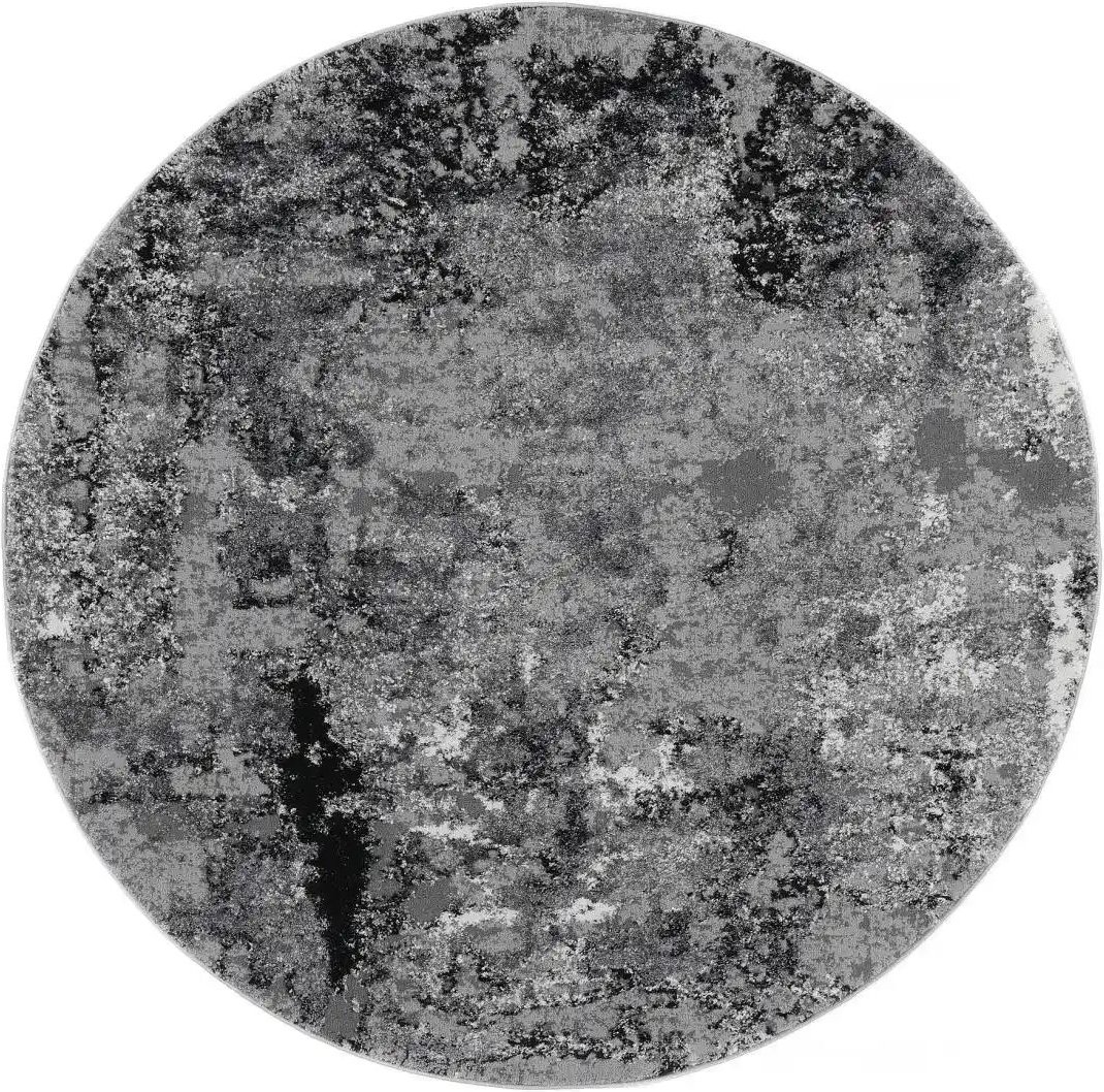 meinTeppich Hochflorteppich Juwel Liray ¦ grau ¦ Synthetische Fasern Ø: 160 Teppiche > Hochflorteppiche - Höffner