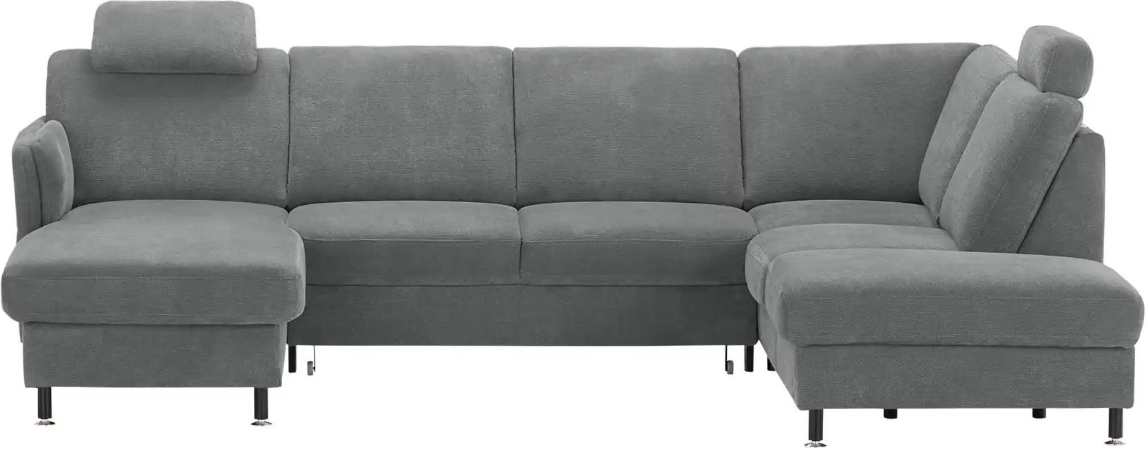 meinSofa Wohnlandschaft Veit ¦ grau ¦ Maße (cm): B: 305 H: 90 T: 200.0 Polstermöbel > Sofas > Schlafsofas - Höffner