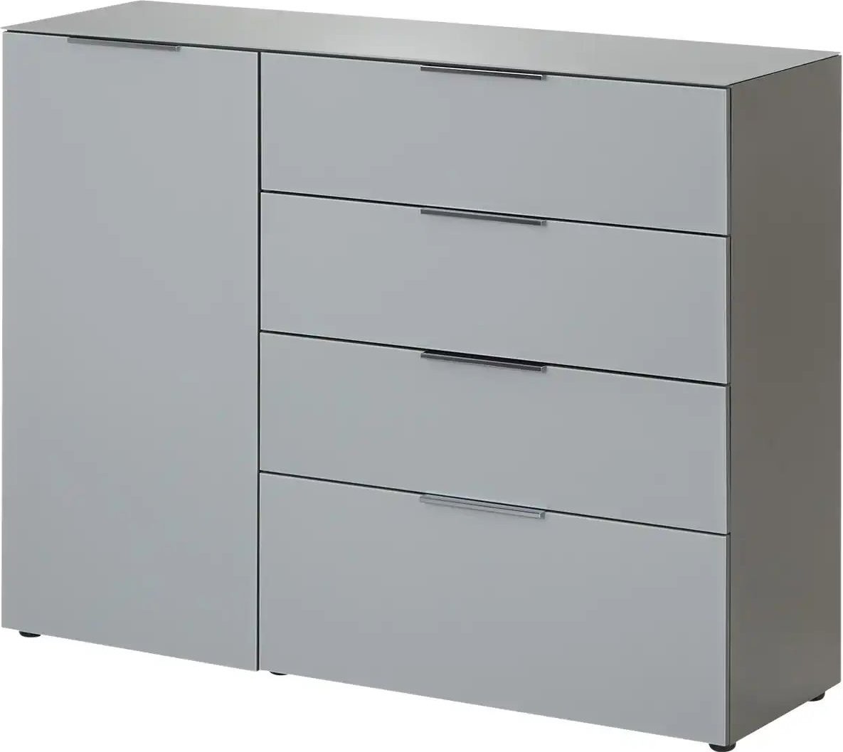 Thumbnail - uno Sideboard Levi ¦ grau ¦ Maße (cm): B: 134 H: 102 T: 42.0 Kommoden & Sideboards > Sideboards - Höffner