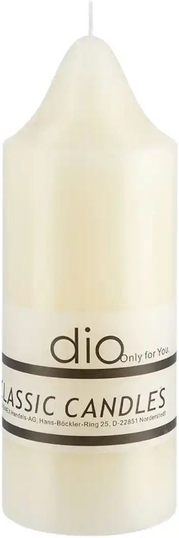 Kirchenkerze ¦ creme ¦ Wachs ¦ Maße (cm): H: 25 Ø: 9 Accessoires > Kerzen & Kerzenständer - Höffner