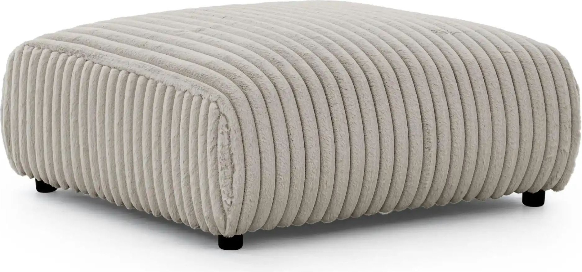 S-STYLE Hocker Mollis ¦ grau ¦ Maße (cm): B: 88 H: 39 Polstermöbel > Hocker - Höffner