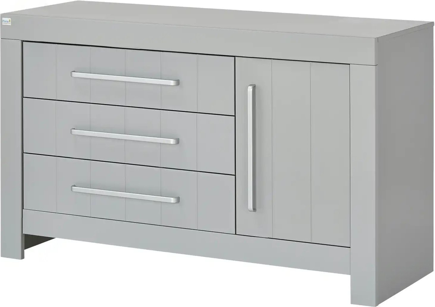 pinio Kommode Smilla ¦ grau ¦ Maße (cm): B: 156,2 H: 94 T: 56.0 Kommoden & Sideboards > Kommoden - Höffner