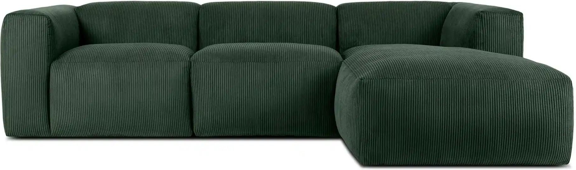 Thumbnail - KONSIMO Ecksofa Buffo ¦ grün ¦ Maße (cm): B: 285 H: 73 Polstermöbel > Sofas > Ecksofas - Höffner