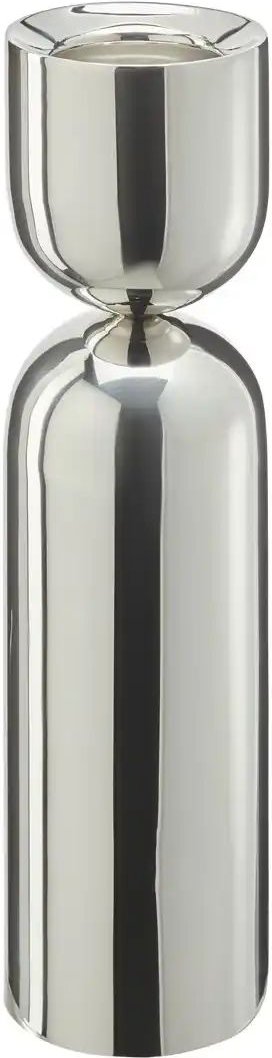 HOME STORY Teelichthalter ¦ silber ¦ Edelstahl ¦ Maße (cm): H: 26 Ø: 6 Accessoires > Kerzen & Kerzenständer > Teelich...
