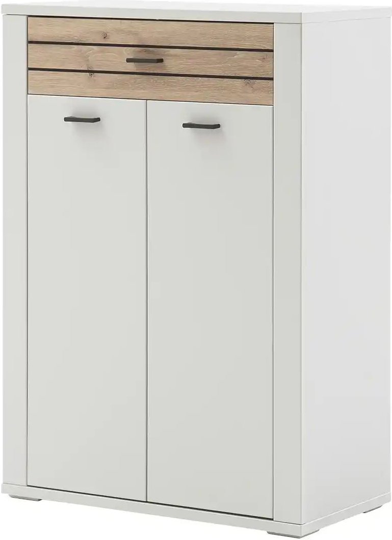 Schuhkommode Octave ¦ weiß ¦ Maße (cm): B: 73 H: 106 T: 38.0 Garderoben & Kleiderstangen > Garderoben Schuhschränke - H...