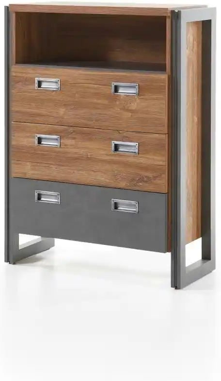 Thumbnail - Kommode Dinan ¦ braun ¦ Maße (cm): B: 75 H: 53 Kommoden & Sideboards > Kommoden - Höffner