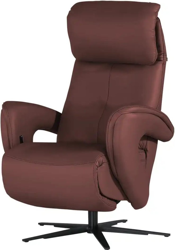 Hukla Relaxsessel aus Leder Pierre ¦ rot ¦ Maße (cm): B: 75 H: 115 T: 87.0 Polstermöbel > Sessel > Relaxsessel - Höffner