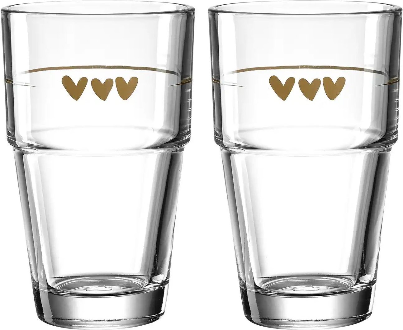 Thumbnail - LEONARDO 2er-Gläserset Solo ¦ transparent/klar ¦ Glas ¦ Maße (cm): B: 8,5 H: 14,5 Gläser & Karaffen - Höffner