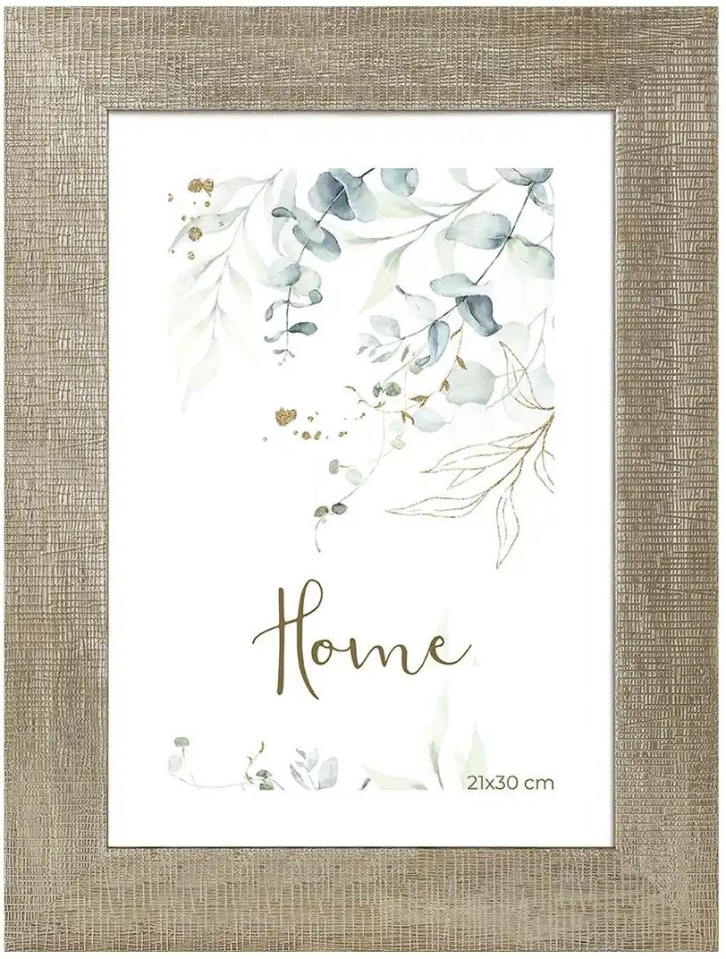 Bilderrahmen 21x30 cm Leeds ¦ silber ¦ Massivholz ¦ Maße (cm): B: 28 H: 37 T: 1.4 Accessoires > Bilderrahmen - Höffner