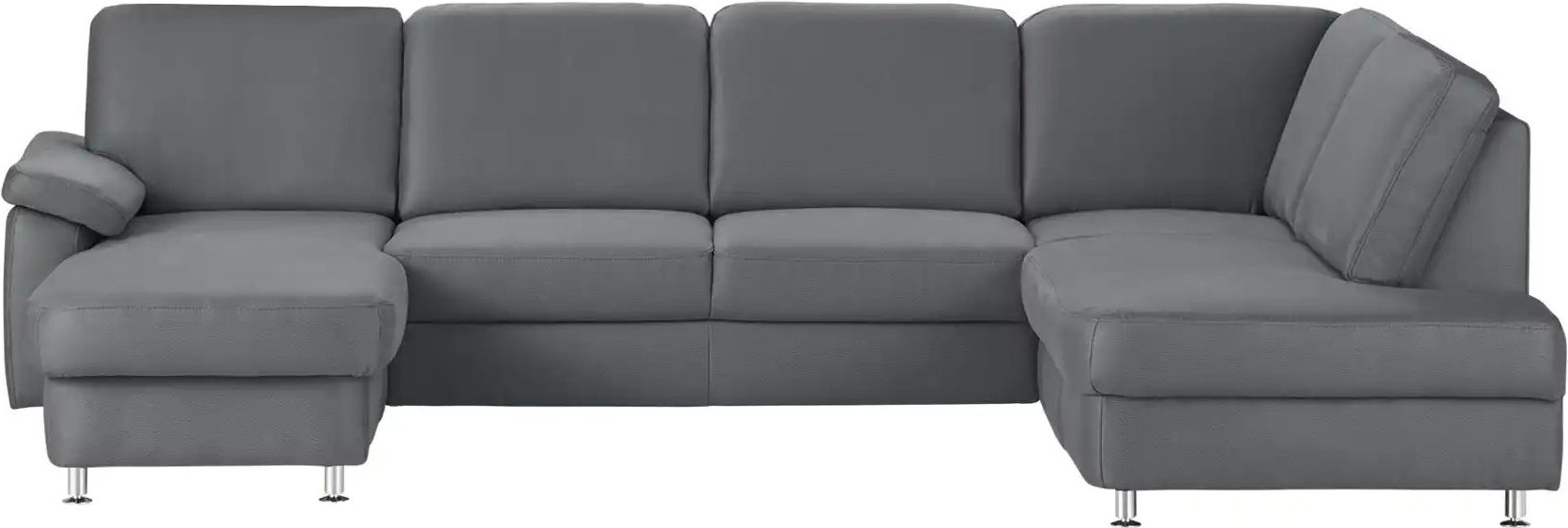 meinSofa Wohnlandschaft  Oliver-S ¦ grau ¦ Maße (cm): B: 300 H: 85 T: 202.0 Polstermöbel > Sofas > Wohnlandschaften - Hö...