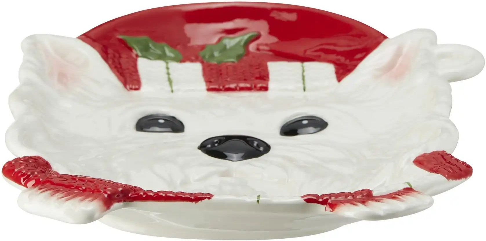 HOME STORY Servierplatte Hund ¦ weiß ¦ Dolomite ¦ Maße (cm): B: 25 H: 3 T: 19.0 Weihnachten - Höffner