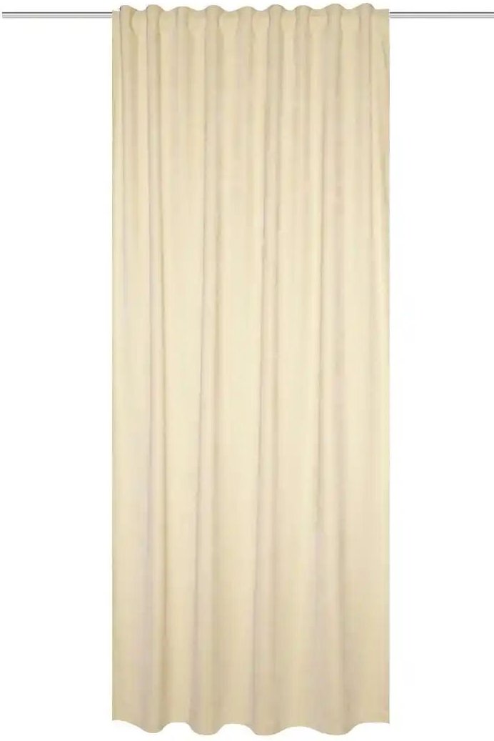 Thumbnail - HOMEbasics Fertigschal ¦ creme ¦ Synthetik ¦ Maße (cm): B: 135 Gardinen & Rollos > Gardinen & Vorhänge > Schiebegardin...