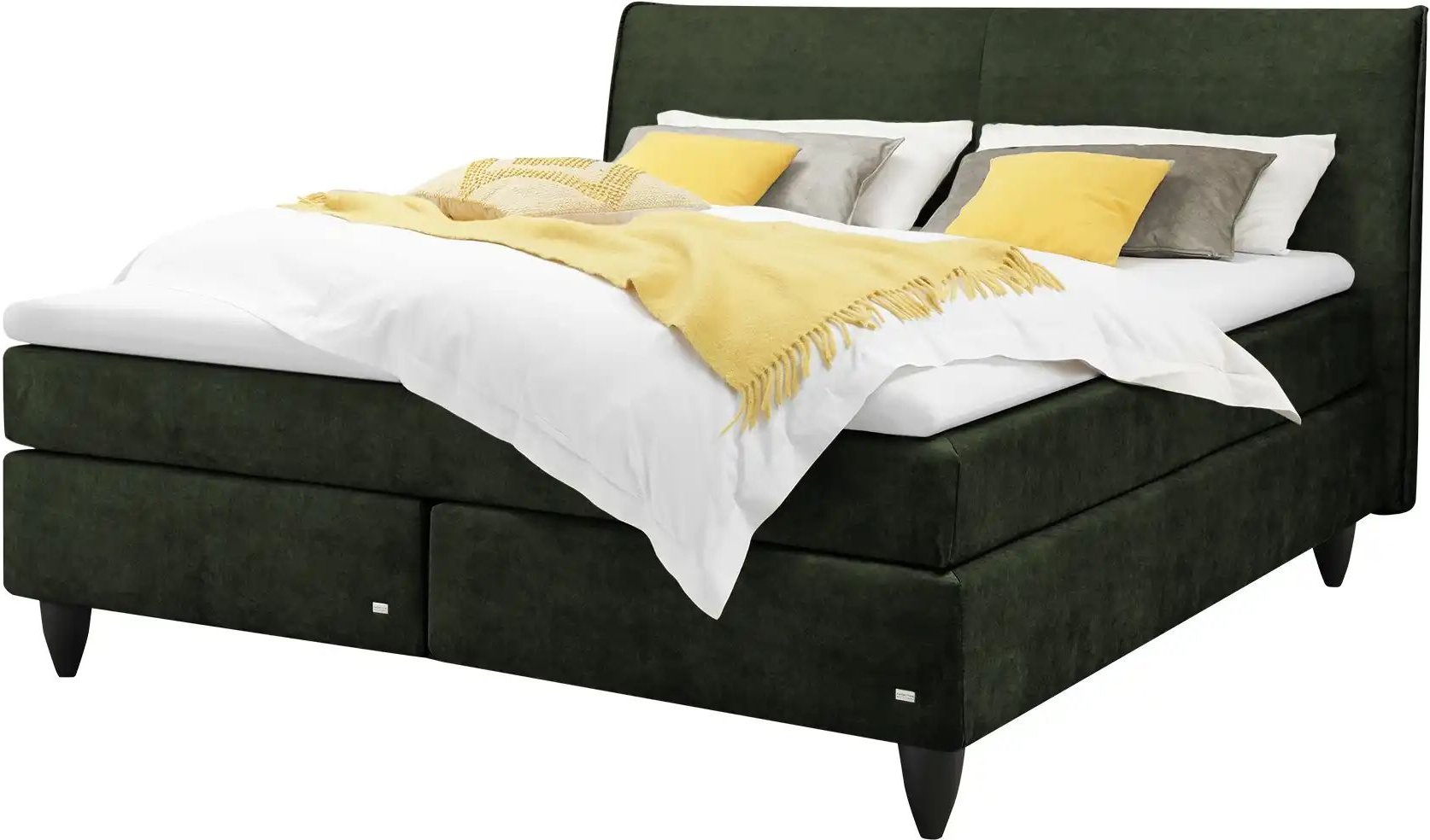 RUF Boxspringbett Aurelia ¦ grün ¦ Maße (cm): B: 190 H: 114 Betten > Boxspringbetten - Höffner