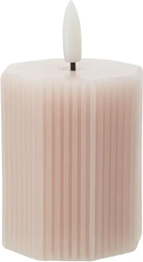 HOME STORY LED Kerze   ¦ rosa/pink ¦ Wachs,Kunststoff ¦ Maße (cm): H: 11  Ø: 6 Accessoires > Kerzen & Kerzenständer - Hö...