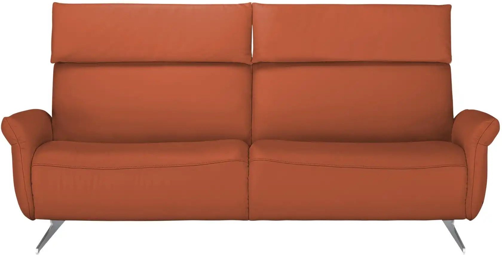 himolla Sofa 3-sitzig 4150 ¦ orange ¦ Maße (cm): B: 206 H: 95 T: 87.0 Polstermöbel > Sofas > 3-Sitzer - Höffner