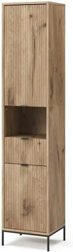 Hochschrank ¦ holzfarben ¦ Maße (cm): B: 40 H: 190 Schränke > Badschränke > Bad-Hochschränke - Höffner