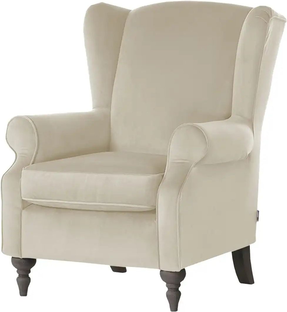 Ohrensessel Cozy ¦ beige ¦ Maße (cm): B: 83 H: 102 T: 87.0 Polstermöbel > Sessel > Ohrensessel - Höffner