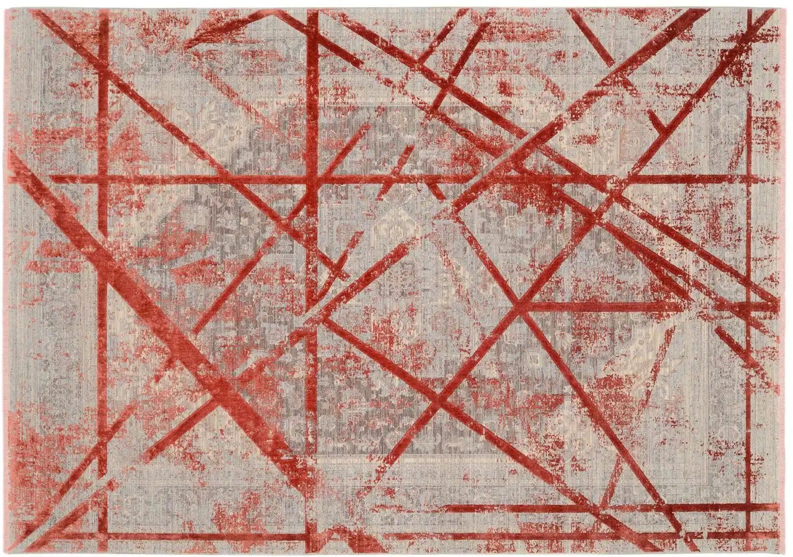 Musterring Teppich ¦ rot ¦ Synthetische Fasern,Viskose ¦ Maße (cm): B: 80 H: 0,7 Teppiche > Wohnteppiche - Höffner