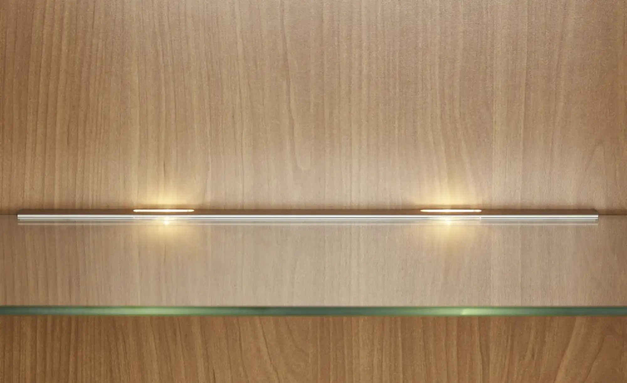 Woodford Beleuchtungs-Set für Wohnwand Lobos II ¦ silber Lampen & Leuchten > Möbelleuchten - Höffner