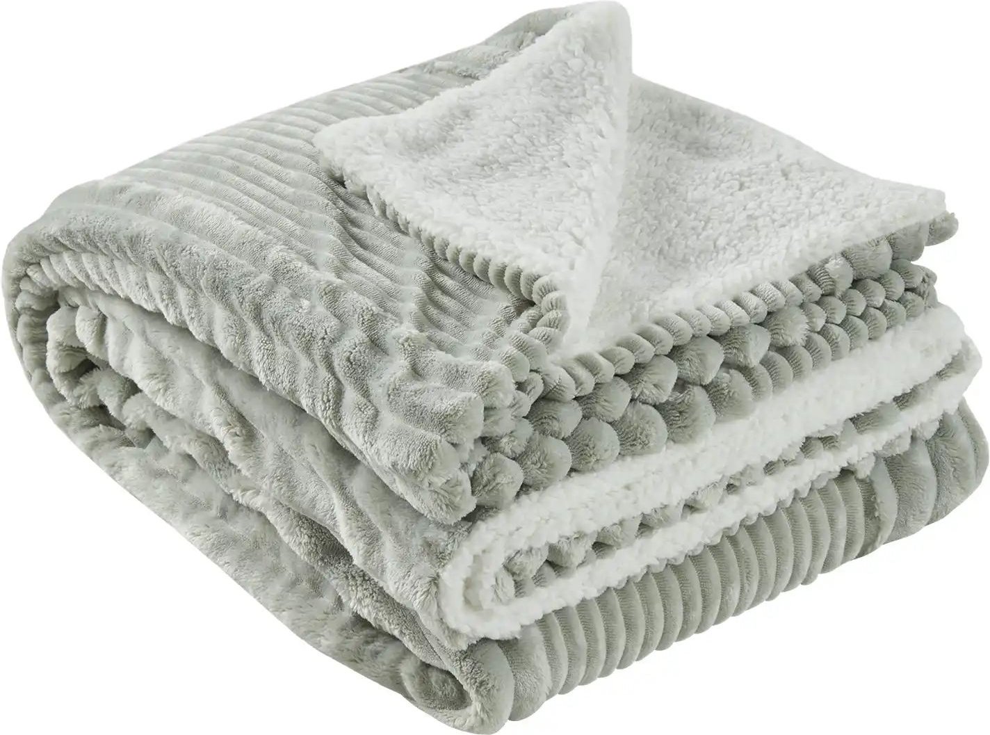 Thumbnail - como Flanelldecke Emilia ¦ grau ¦ Synthetik ¦ Maße (cm): B: 150 Dekokissen & Decken > Kuscheldecken & Wohndecken - Höff...