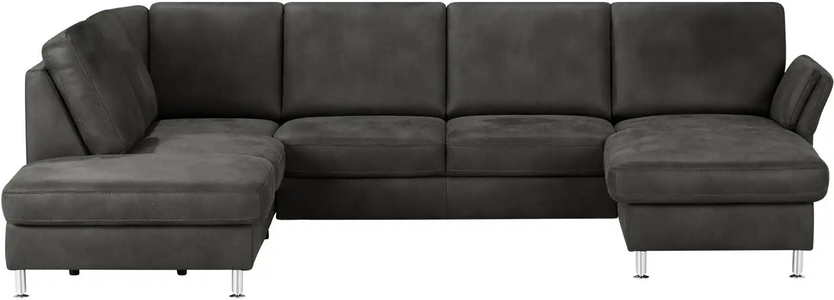Mein Sofa bold Wohnlandschaft Veit ¦ grau ¦ Maße (cm): B: 305 H: 90 T: 200.0 Polstermöbel > Sofas > Wohnlandschaften - ...