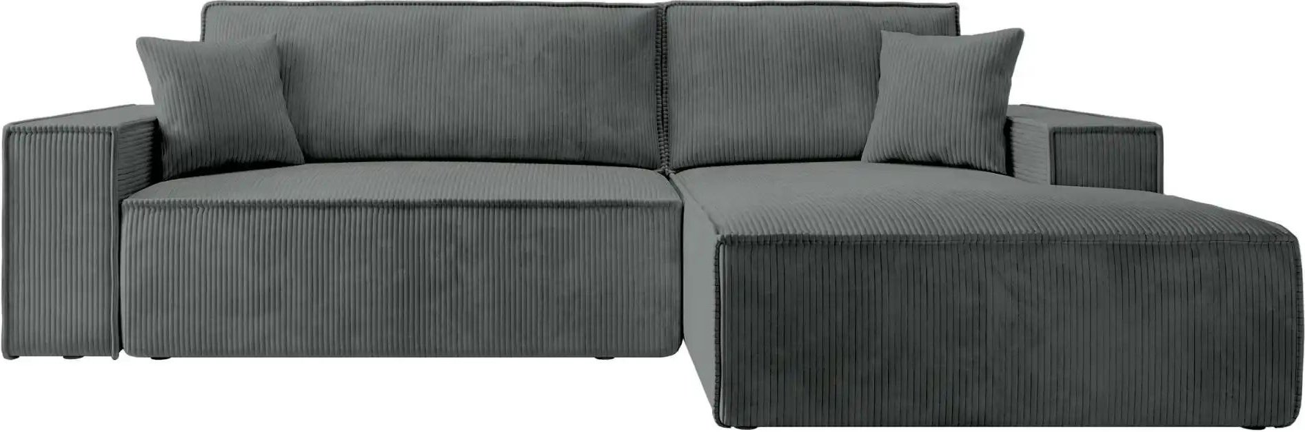 Selsey Ecksofa mit Schlaffunktion Farese ¦ grau ¦ Maße (cm): B: 267 H: 85 Polstermöbel > Sofas > 3-Sitzer - Höffner