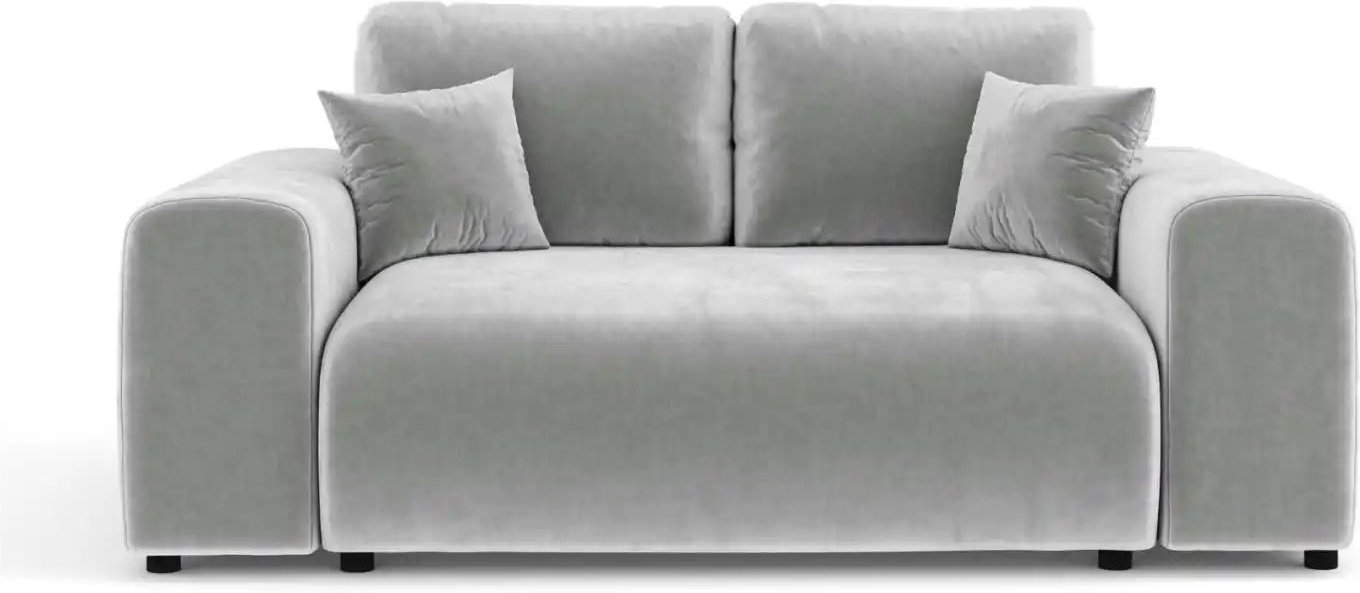 Einzelsofa  Zanzibar ¦ grau ¦ Maße (cm): B: 178 H: 79 Polstermöbel > Sofas > 2-Sitzer - Höffner