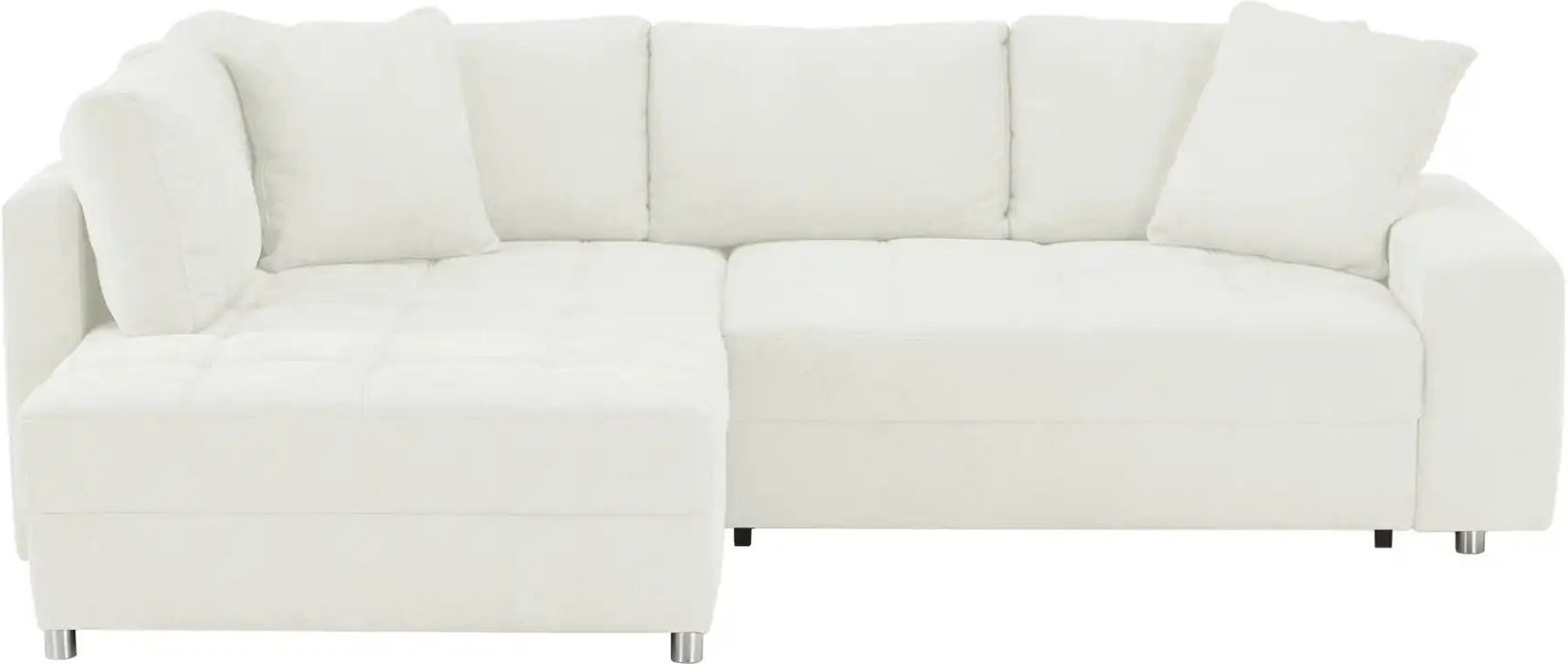 bobb Ecksofa mit pflegeleichtem Bezug Arissa de Luxe ¦ beige ¦ Maße (cm): B: 268 H: 91 T: 215.0 Polstermöbel > Sofas > E...