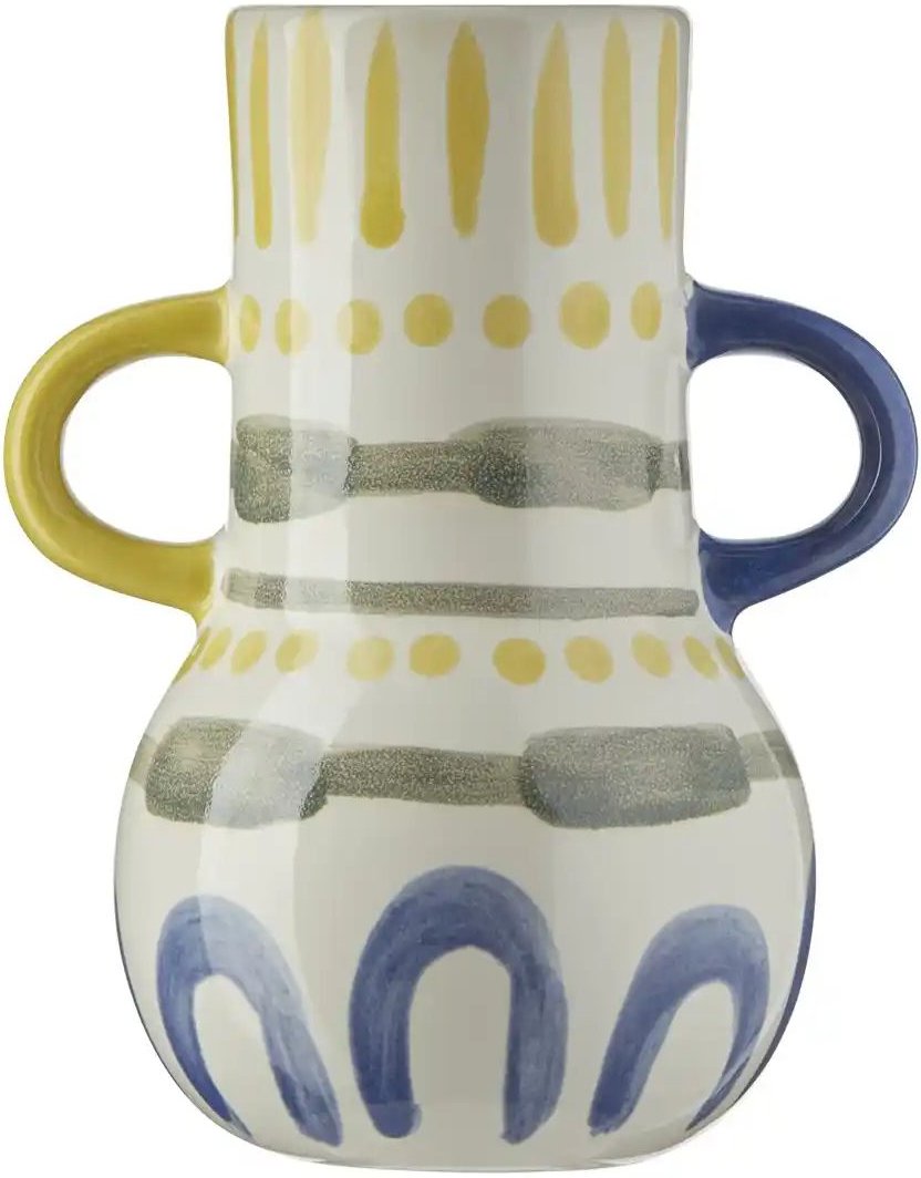 HOME STORY Vase   ¦ mehrfarbig ¦ Steingut ¦ Maße (cm): B: 12,3 H: 20 Accessoires > Vasen - Höffner