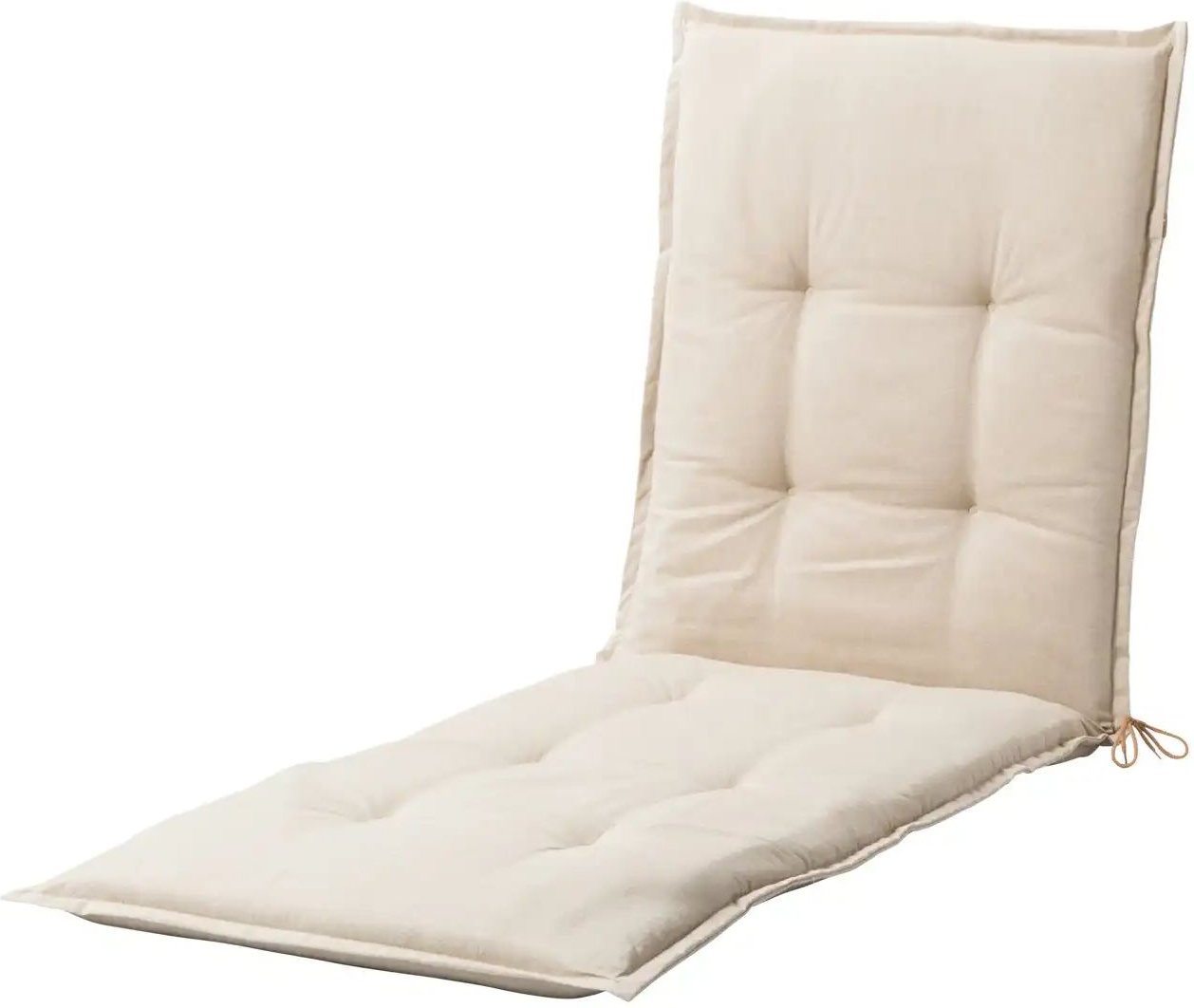 GO-DE Gartenmöbel-Auflage High Tea Sand ¦ beige ¦ Maße (cm): B: 60 H: 7 Garten > Auflagen & Kissen > Gartenliegen-Aufla...