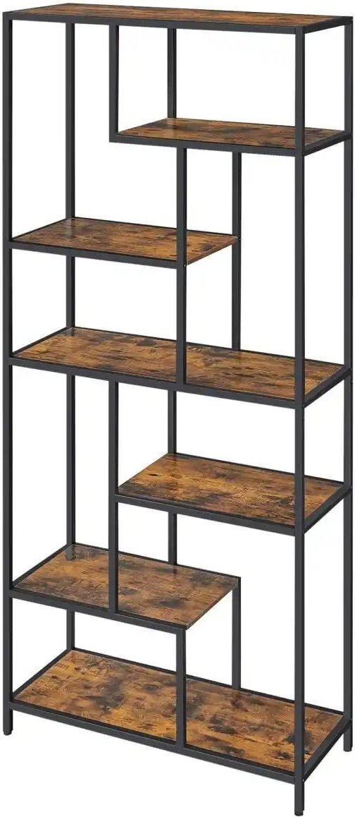 Bücherregal Barden ¦ braun ¦ Maße (cm): B: 80 H: 180 Regale > Standregale - Höffner