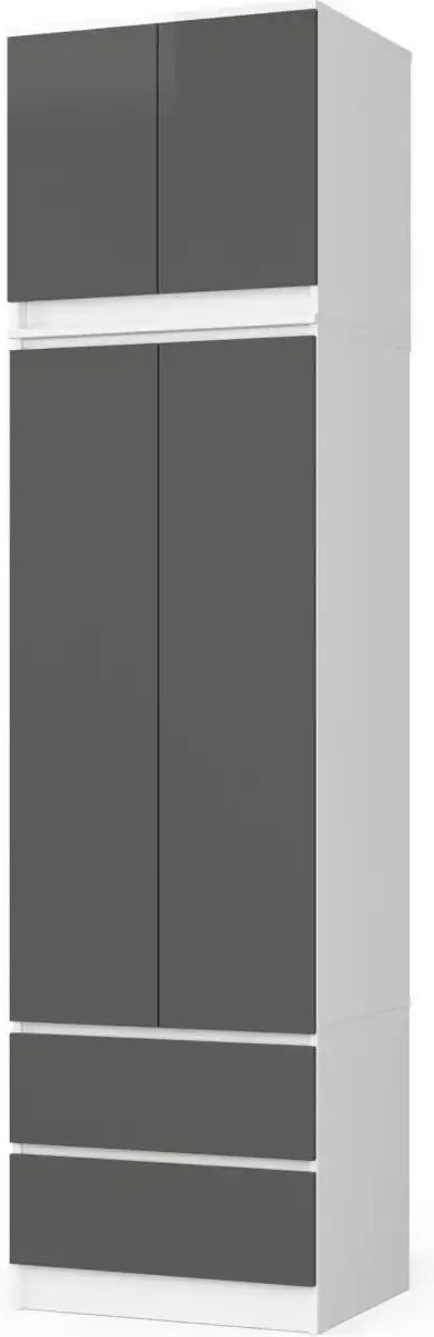 Drehtürenschrank mit viel Stauraum Sara ¦ mehrfarbig ¦ Maße (cm): B: 60 H: 234 Schränke > Kleiderschränke > Drehtürensch...