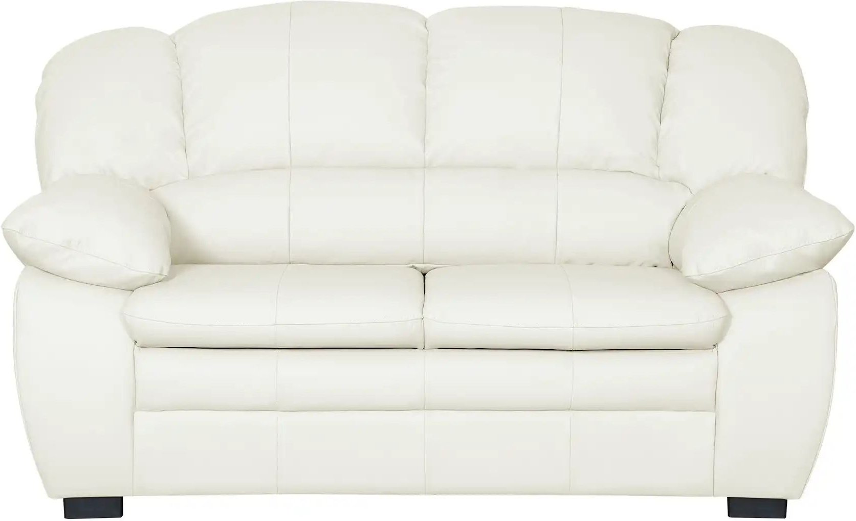 uno Ledersofa aus Echtleder Casino ¦ weiß ¦ Maße (cm): B: 159 H: 88 T: 92.0 Polstermöbel > Sofas > 2-Sitzer - Höffner