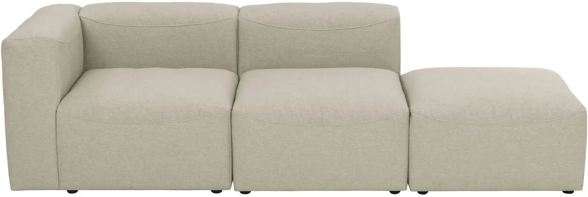 Max Winzer Einzelsofa Lena ¦ creme ¦ Maße (cm): B: 250 H: 73 Polstermöbel > Sofas > Modulsofas - Höffner