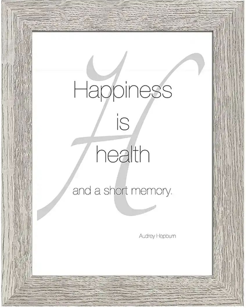 Bilderrahmen 18x24 cm Hollywood ¦ grau ¦ Massivholz ¦ Maße (cm): B: 23 H: 29 T: 1.5 Accessoires > Bilderrahmen - Höffne...