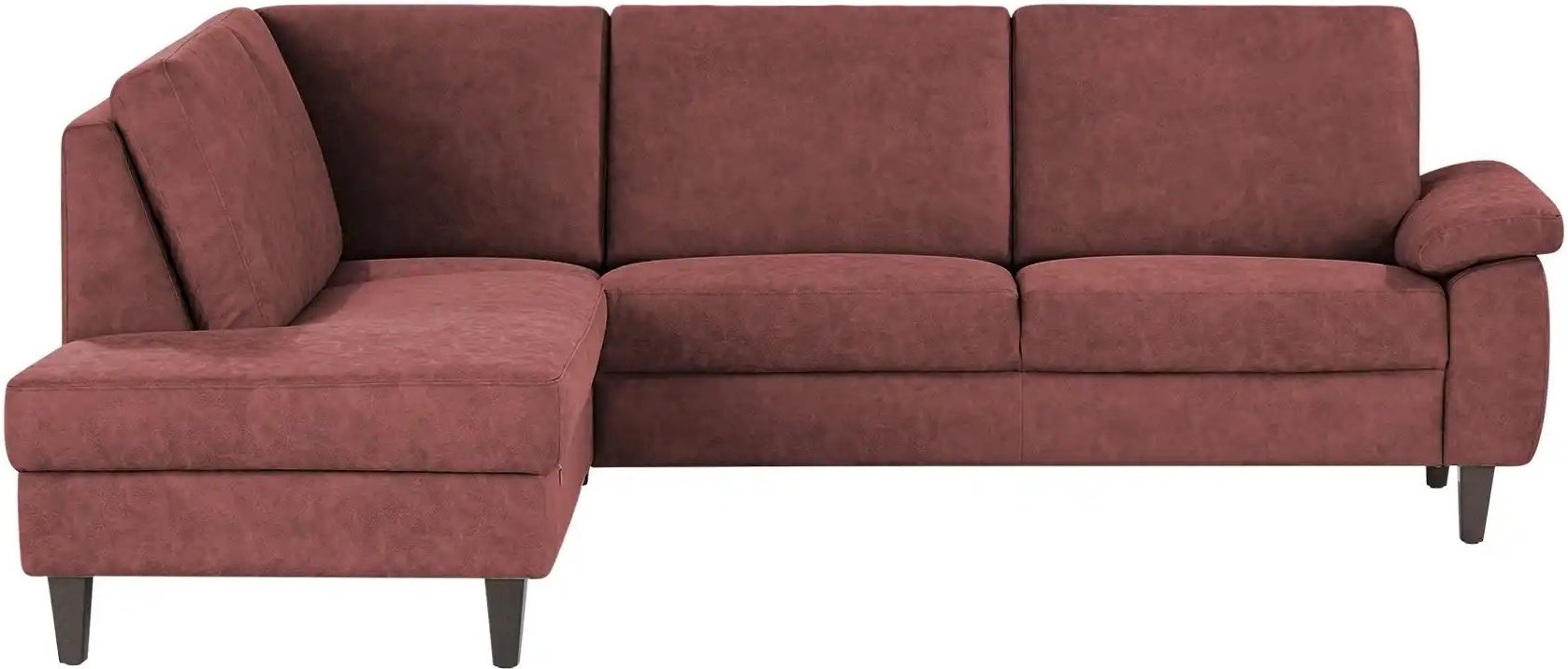 Diva Ecksofa Diva ¦ rot ¦ Maße (cm): B: 255 H: 90 T: 210.0 Polstermöbel > Sofas > Ecksofas - Höffner