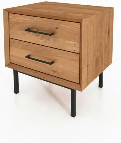 Nachttisch mit 2 Schüben ¦ holzfarben ¦ Maße (cm): B: 51 H: 50 Tische > Nachttische - Höffner