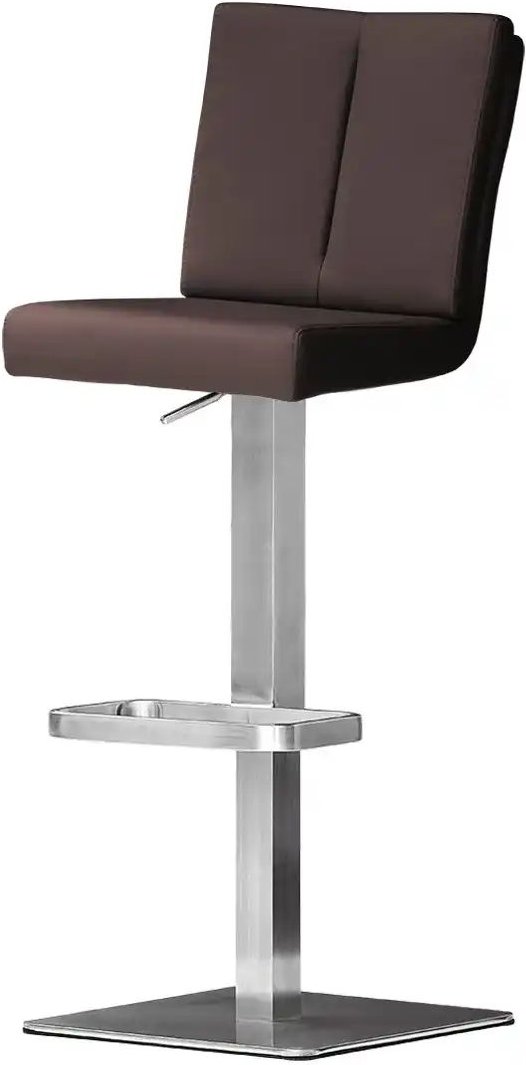 Barhocker Gaia ¦ braun ¦ Maße (cm): B: 40 H: 89 T: 53.0 Polstermöbel > Hocker > Barhocker - Höffner