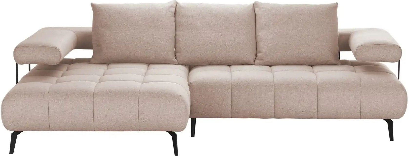 switch Ecksofa Magnetic ¦ rosa/pink ¦ Maße (cm): B: 266 H: 68,5 T: 180.0 Polstermöbel > Sofas > Ecksofas - Höffner