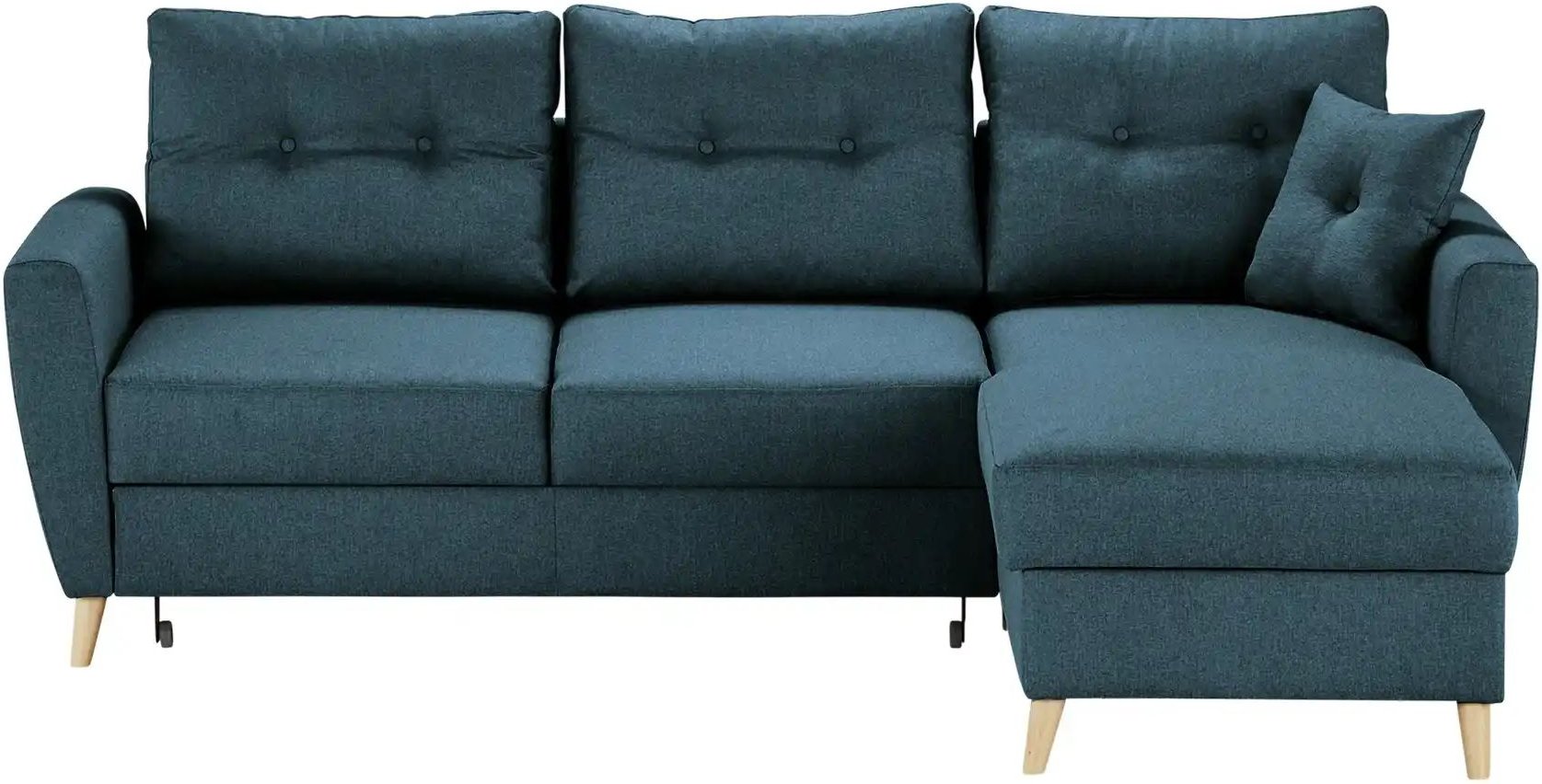 Thumbnail - Ecksofa Carla ¦ blau ¦ Maße (cm): B: 230 H: 93 T: 159.0 Polstermöbel > Sofas > Ecksofas - Höffner