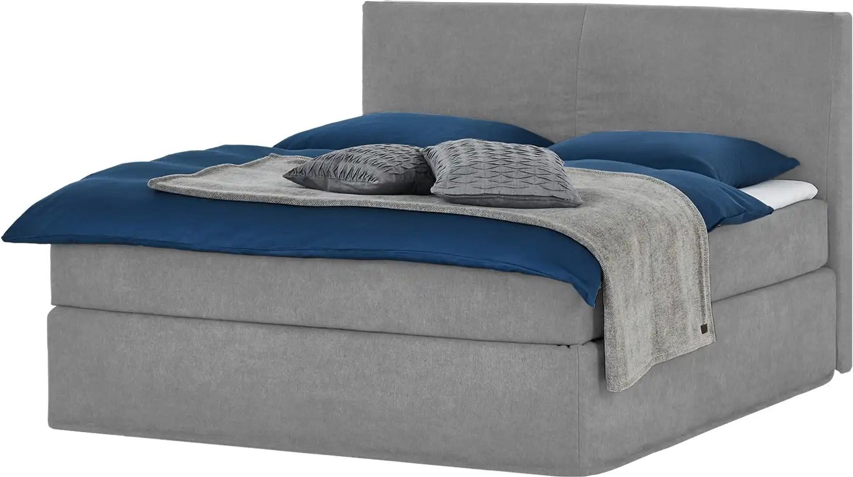 Boxi Boxspringbett 180 x 200 cm Boxi Classic ¦ grau ¦ Maße (cm): B: 180 H: 125 Betten > Boxspringbetten - Höffner