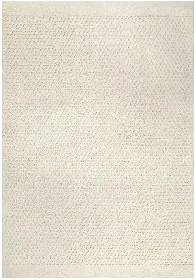 WECONhome Teppich ¦ weiß ¦ Wolle ¦ Maße (cm): B: 110 H: 6 Teppiche > Wohnteppiche - Höffner