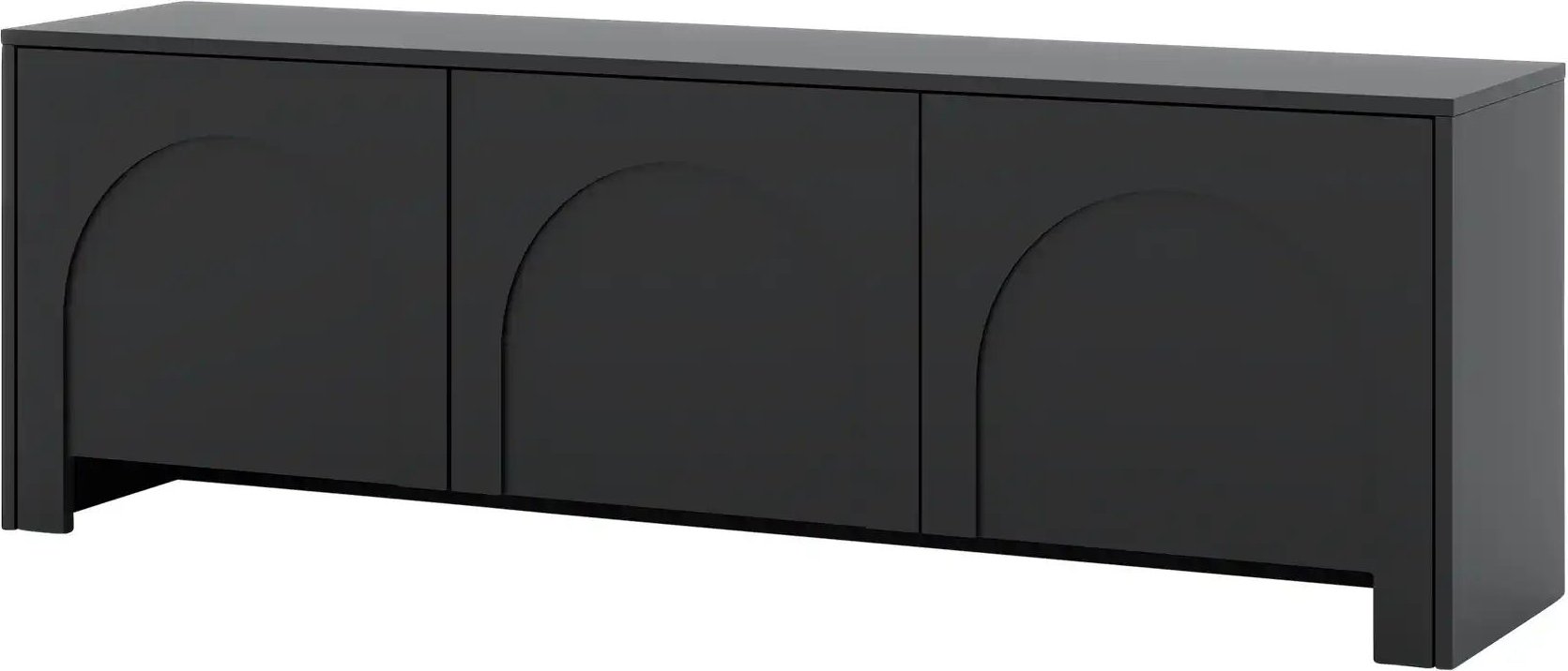 TV-Lowboard Arsoli ¦ schwarz ¦ Maße (cm): B: 150 H: 49 T: 35.0 Kommoden & Sideboards > Lowboards - Höffner