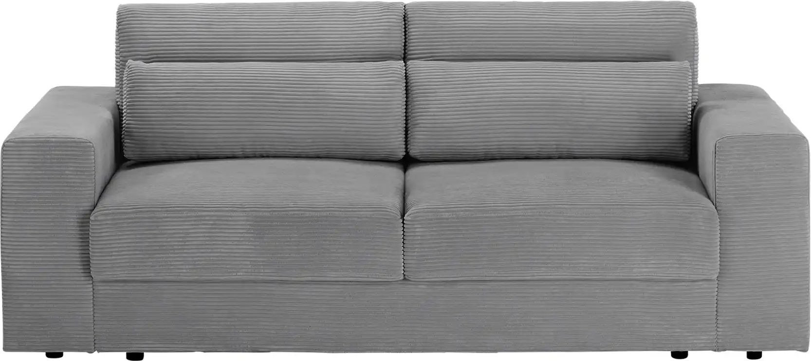 Big Sofa 2 5 Sitzer Branna ¦ grau ¦ Maße (cm): B: 209 H: 89 T: 102.0 Polstermöbel > Sofas > 2-Sitzer - Höffner