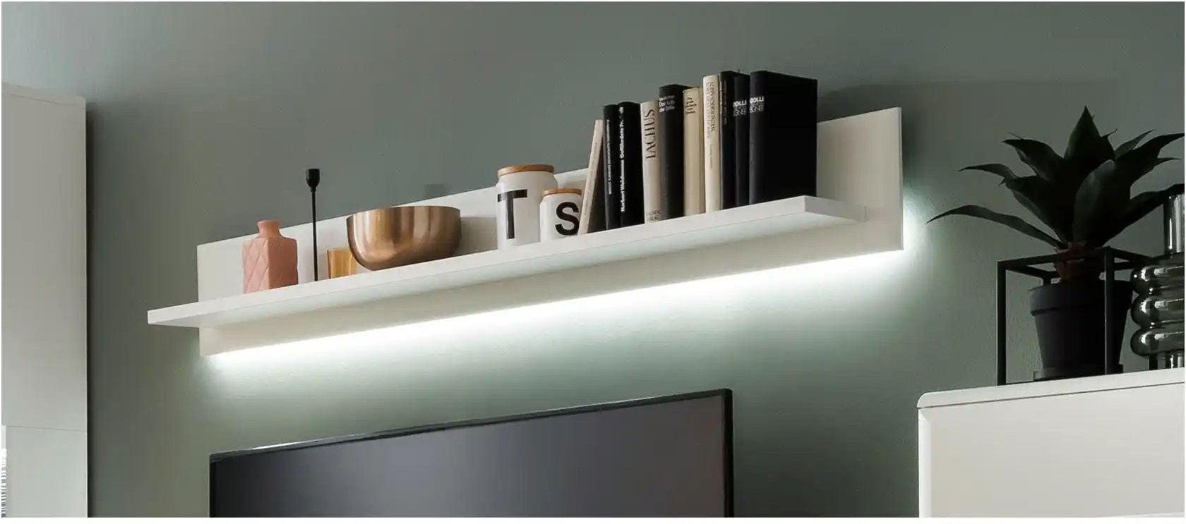 uno LED-Bandbeleuchtung für Wandboard Ramon ¦ weiß Lampen & Leuchten > Möbelleuchten - Höffner