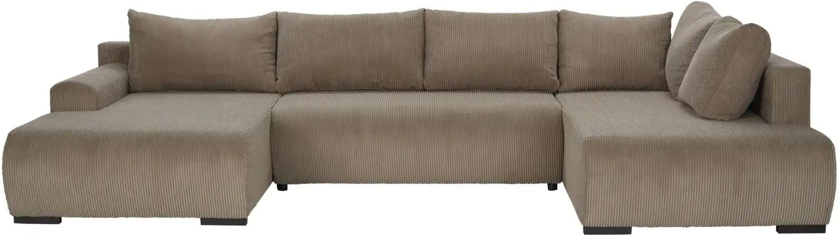 smart Wohnlandschaft  Nelly ¦ beige ¦ Maße (cm): B: 345 H: 85 T: 202.0 Polstermöbel > Sofas > Schlafsofas - Höffner