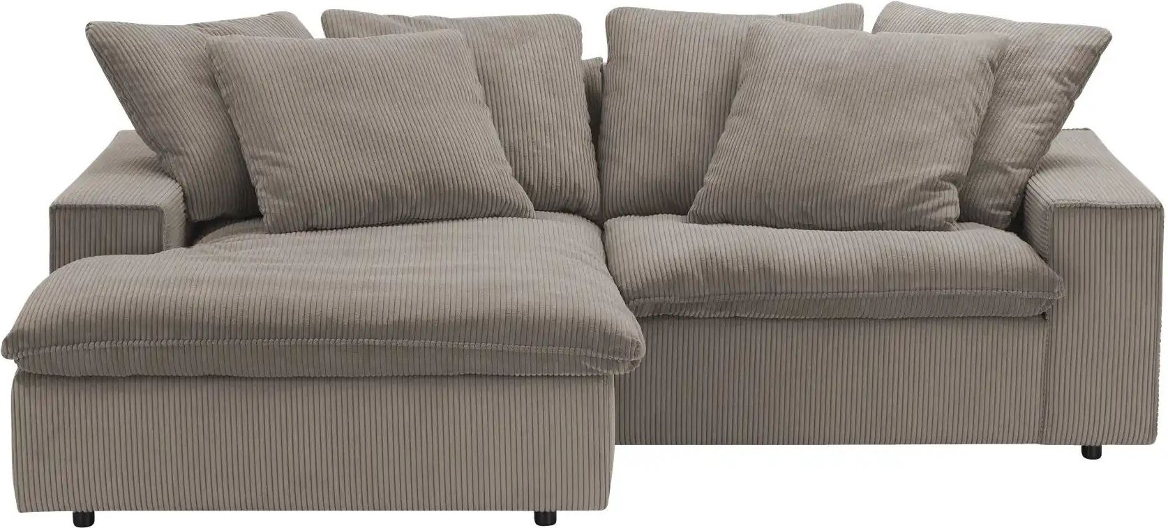 SOHO Ecksofa Kini ¦ braun ¦ Maße (cm): B: 230 H: 83 T: 180.0 Polstermöbel > Sofas > Ecksofas - Höffner