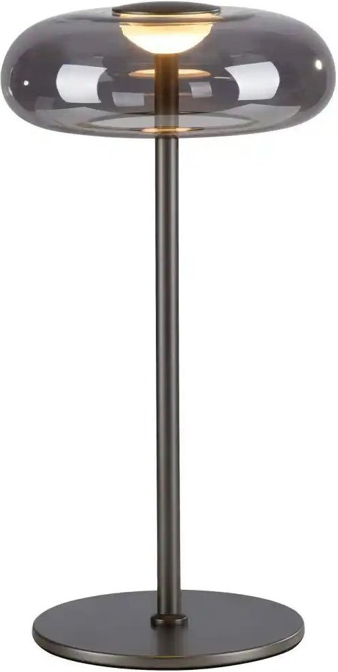 SCHÖNER WOHNEN Kollektion Tischleuchte ¦ grau ¦ Maße (cm): H: 45 Ø: 22 Lampen & Leuchten > Tischlampen - Höffner