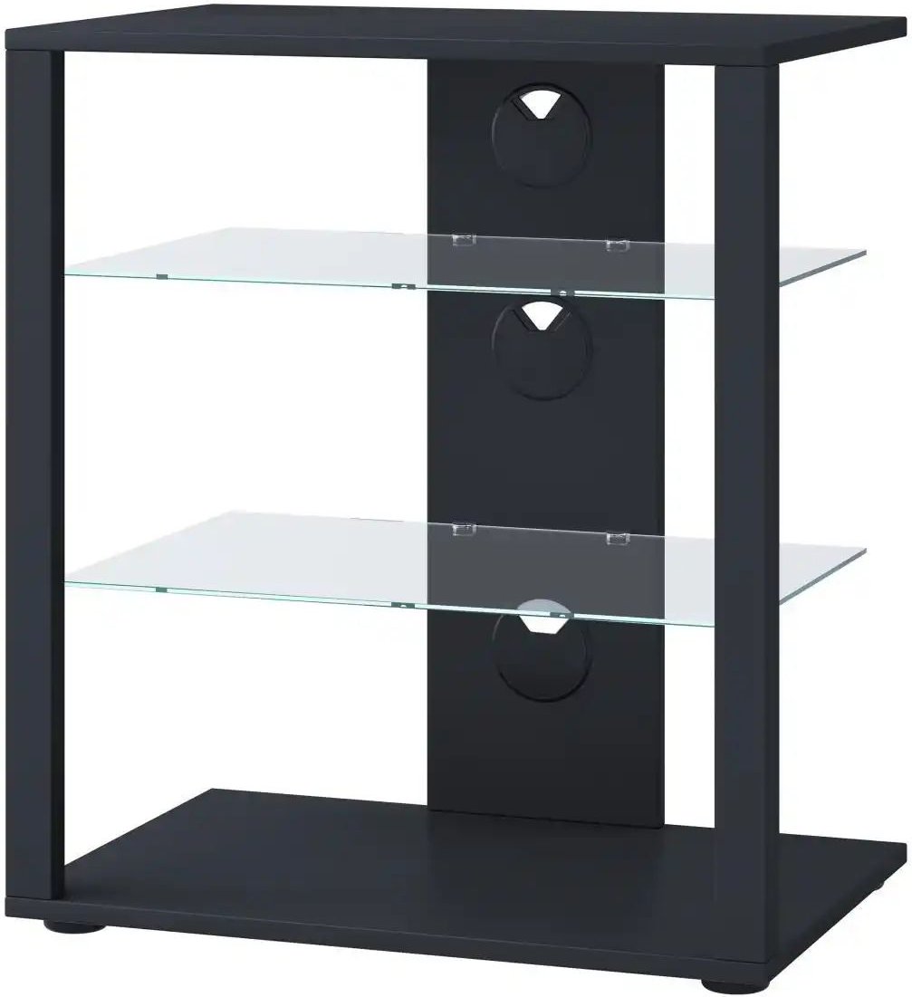 Regal Folas ¦ schwarz ¦ Maße (cm): B: 60 H: 70 Kommoden & Sideboards > TV Lowboards > Hifi-Möbel - Höffner