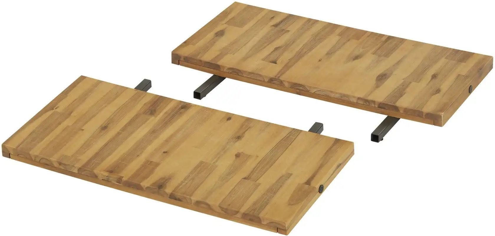 Ansteckplatten 2er-Set  Detroit ¦ holzfarben ¦ Maße (cm): B: 85 Tische > Tischplatten - Höffner